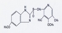 奧美拉唑鎂腸溶片化學結構式