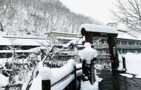 花池雪景