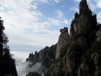 梯雲嶺上仙橋景