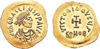 希拉克略皇帝發行的金幣