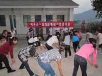 2013年3月梅子鄉文化廣播電視服務中心舉辦舞蹈綜合培訓班