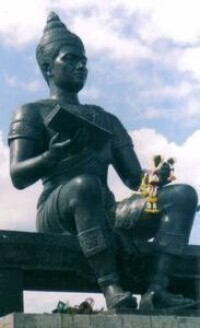 蘭甘亨大帝銅像