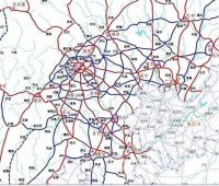 四川高速公路網規劃路線方案（8橫8縱）