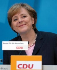 德國基民盟成員、現任德國總理 默克爾