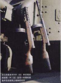 芬蘭M1931式索米衝鋒槍[軍事武器槍械]