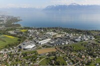 main campus by Lake Geneva