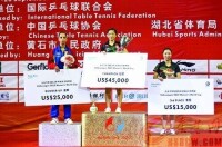 劉徠詩雯獲得2012黃石女乒世界盃冠軍