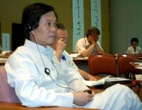 黃以明出席在韓國舉辦的世界生命文化論壇