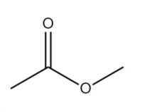乙酸甲酯分子結構