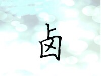 田字格內的“鹵”字