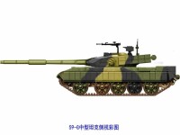 59-G式中型坦克側視彩圖