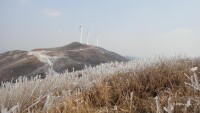 東白山雪景