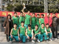 廣州市第四十九中學奪得區中學生籃球冠軍