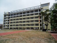 安塘中學新建的教學樓