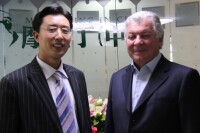 王麒皓與世界猶太人理事會主席傑克.羅森