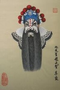 京劇臉譜——李袞
