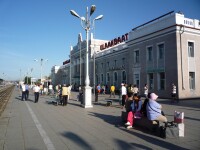 蒙古縱貫鐵路的主要車站