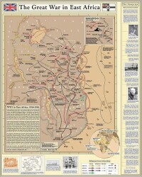 一戰期間德屬東非戰役形勢圖