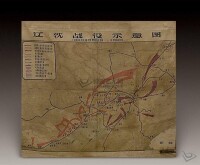 遼瀋戰役戰前兩軍態勢圖