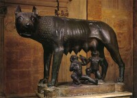 母狼哺嬰青銅雕像(羅馬的象徵和城徽)