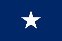 美麗的藍旗&amp;amp;西佛羅里達共和國國旗