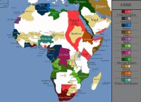1889年非洲
