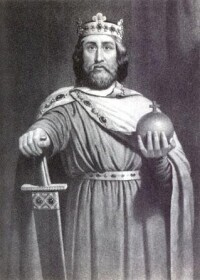 Charlemagne黑白人物畫像