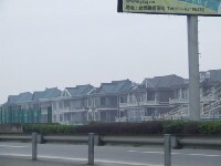 蓬街鎮民利村道路、民居