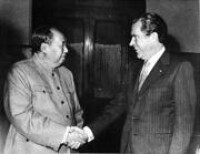 毛澤東和尼克松在1972年2月29日歷史性會面