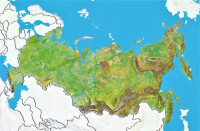 俄羅斯地形