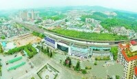 惠州西站俯視圖
