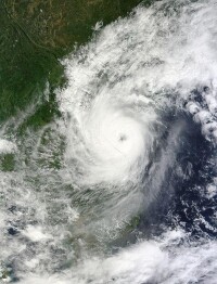 2013年強颱風“蝴蝶”衛星雲圖