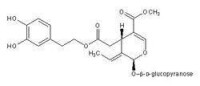 橄欖苦苷結構式 摘自Microherb