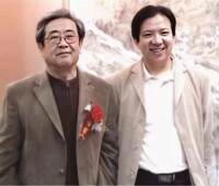 郭志光老先生與中國著名策展人王文祥