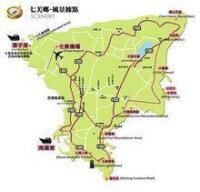 圖10：七美鄉旅遊景點示意圖