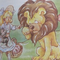 多蘿西與膽小的獅子