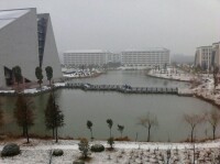 昭文館雪景