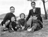 邵荃麟全家在香港(1948年)