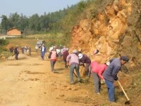 （圖）修建馬路