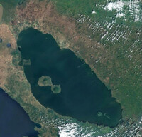 尼加拉瓜湖衛星照片