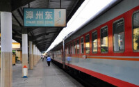 漳州東站2號站台