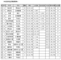 FE北京站正賽成績表