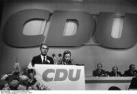 1973年，艾爾文參加德國基督教民主黨聯盟會議