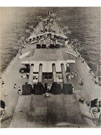 黎塞留號戰列艦艦艏主炮