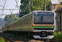 在JR東日本轄下路段運用之E231系電車