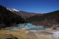 黃龍大山一角示意圖