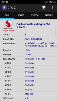 智能手機CPU