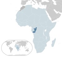 剛果共和國在世界的位置