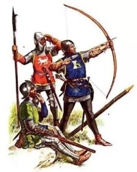 條頓騎士團此戰特意招募了英格蘭長弓手這樣的王牌步兵