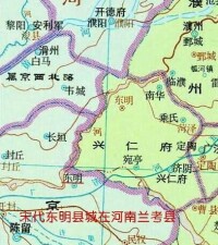 宋代東明縣地圖